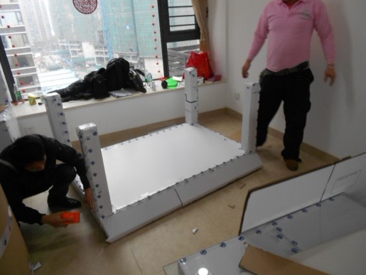 搬家奧地利家具餐桌包裝圖3