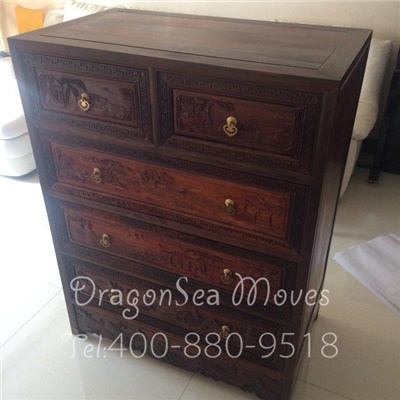 北京-美國洛杉磯中式家具國際搬家包裝，精工細作保障安全