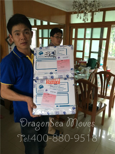 廣州國際搬家到日本，打造免熏蒸木箱保障電子鋼琴的安全