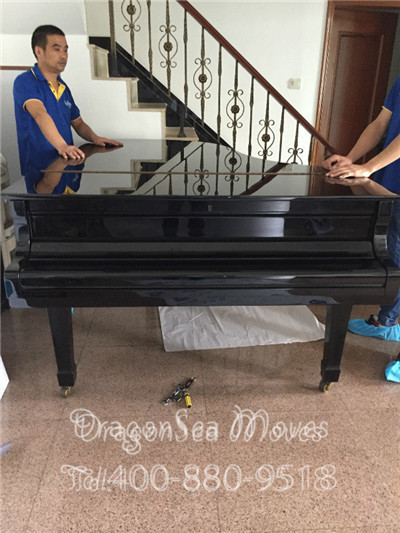 上海海運(yùn)私人物品到澳洲阿德萊德，三角鋼琴最安全的包裝技巧