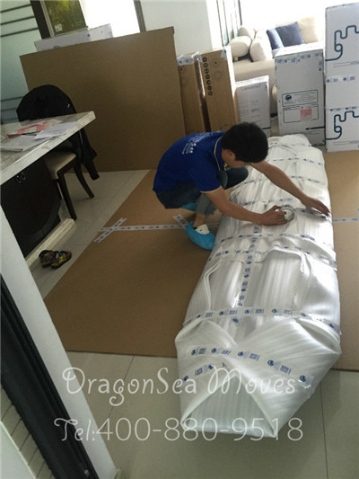 惠州海運(yùn)門到門到美國洛杉磯，為老客戶提供優(yōu)質(zhì)的包裝服務(wù)