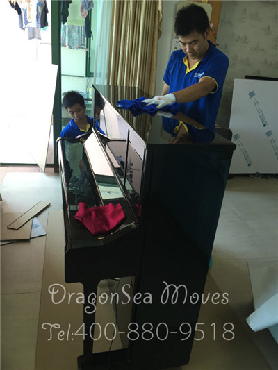 杭州海運(yùn)門到門到奧克蘭，制作免熏蒸木箱保障鋼琴安全