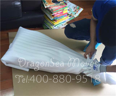 北京海運門到門到搬家到馬來西亞，小件家具精致包裝