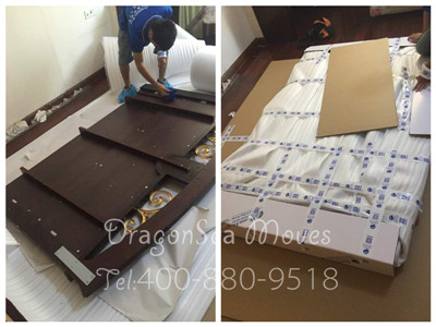 上海海運(yùn)門(mén)到門(mén)到美國(guó)，制作木箱更能保障物品運(yùn)輸安全