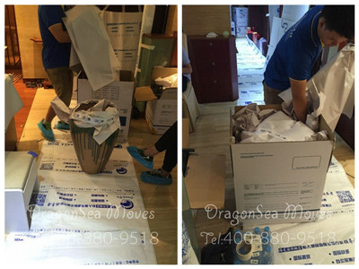 廣州國際海運(yùn)搬家到洛杉磯，玩轉(zhuǎn)家居裝飾品包裝