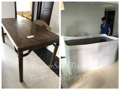 廣州國際海運(yùn)家具到法國，繼續(xù)生活在古色古香的中式風(fēng)情里