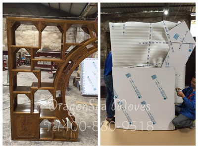 上海國(guó)際物流專業(yè)搬家到澳洲，中式家具包裝之道