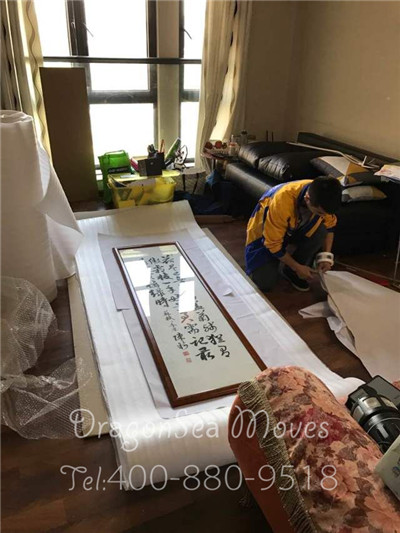 上海出國海運(yùn)搬家到法國，藝術(shù)品無損搬家