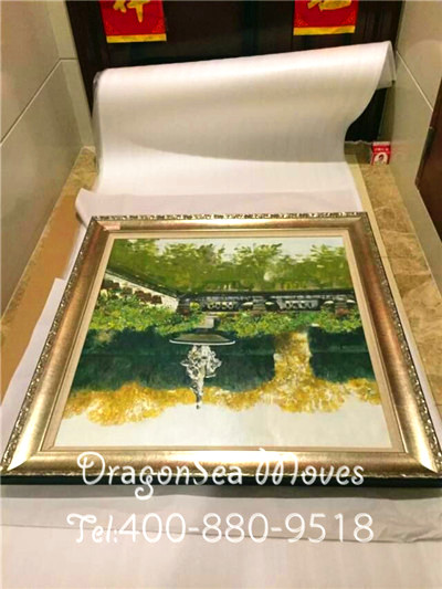 廣州國際海運家具搬家到美國舊金山，藝術品包裝新技能Get