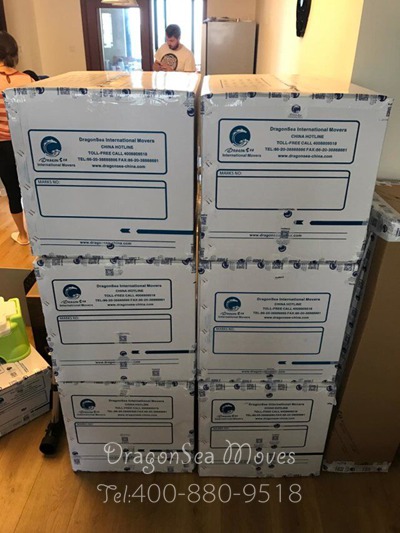 上海門到門國際搬家到新加坡