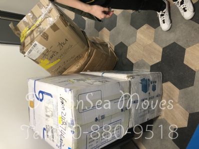 從上海市托運到英國